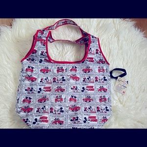 Mickey and Minnie cartoon newspaper bag❤️🤍❤️34cmx45.5cm=13.3inchesx17.9inches❣️